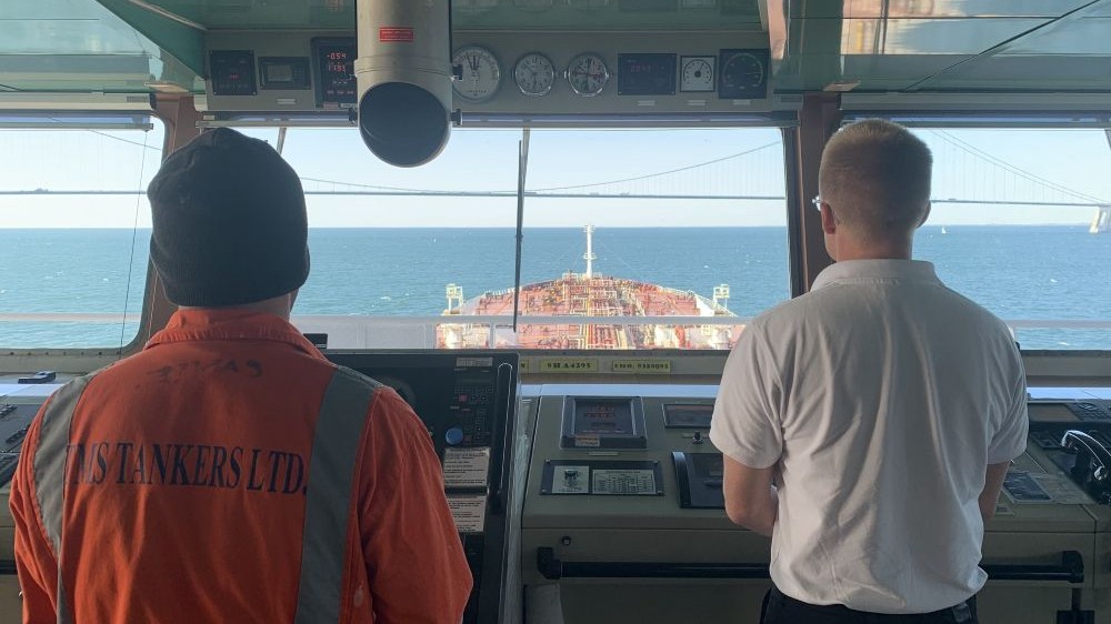 Billede til den relaterede nyhed Bilægger striden: DMP og Søfartens Ledere samler lodsområdet