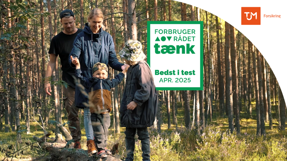 Billede til nyheden TJM’s ulykkesforsikring kåret som Bedst i test